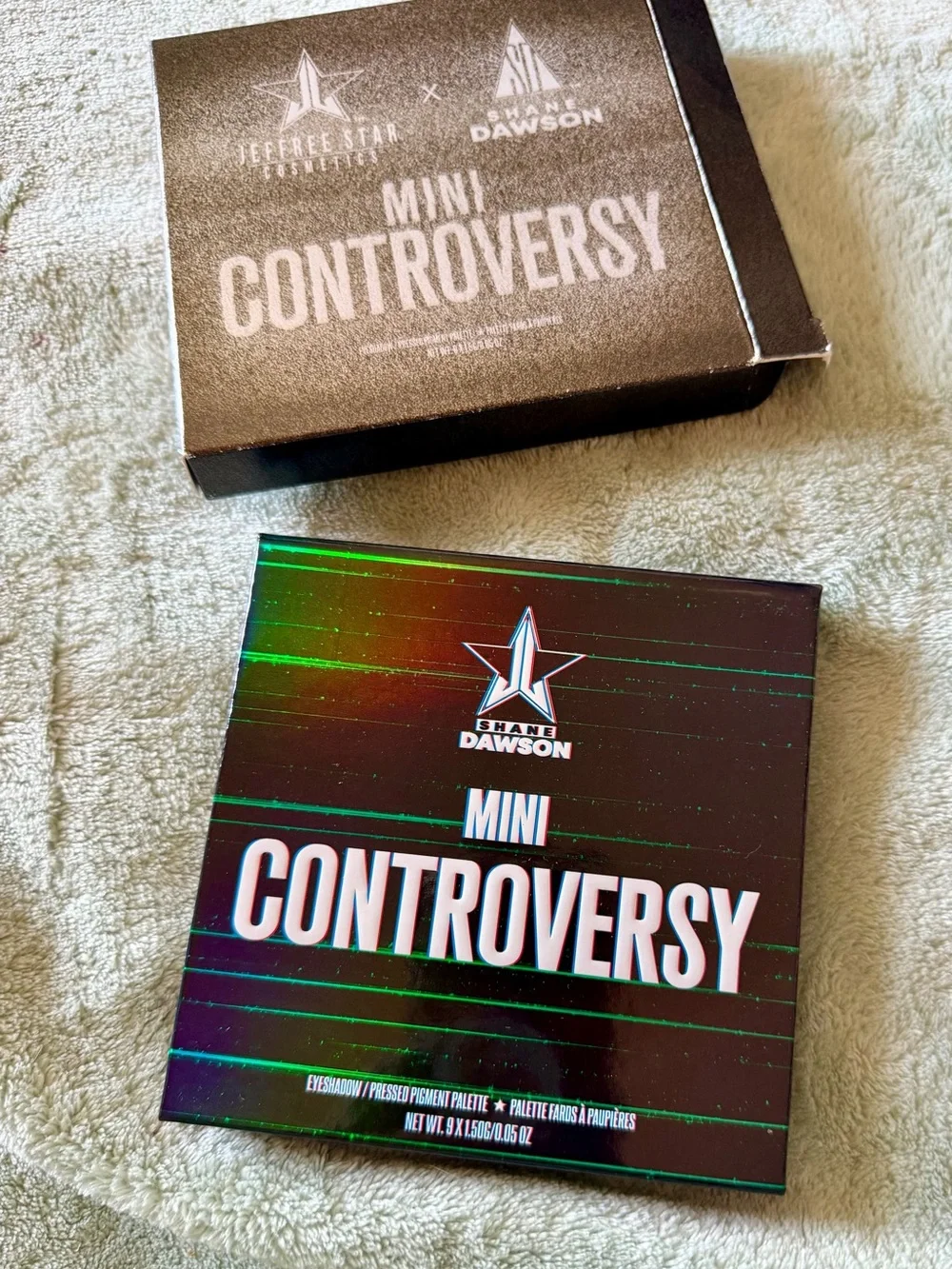 Jeffree Star x Shane Dawson Mini Controversy Palette - Emerald Edition (NIB)
